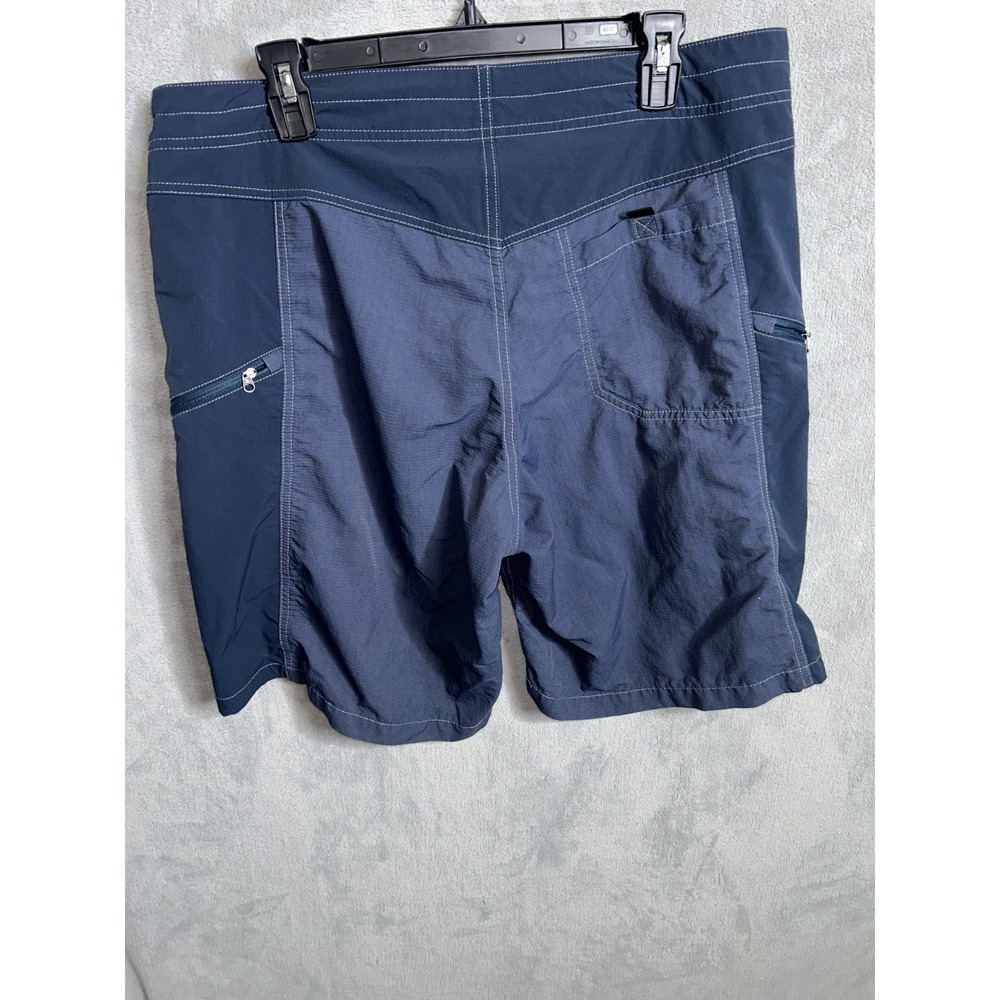 Kuhl Mutiny River Shorts 36 Navy Hybrid Hiking Outdoor Utility Trail Performance - Picture 2 of 9
